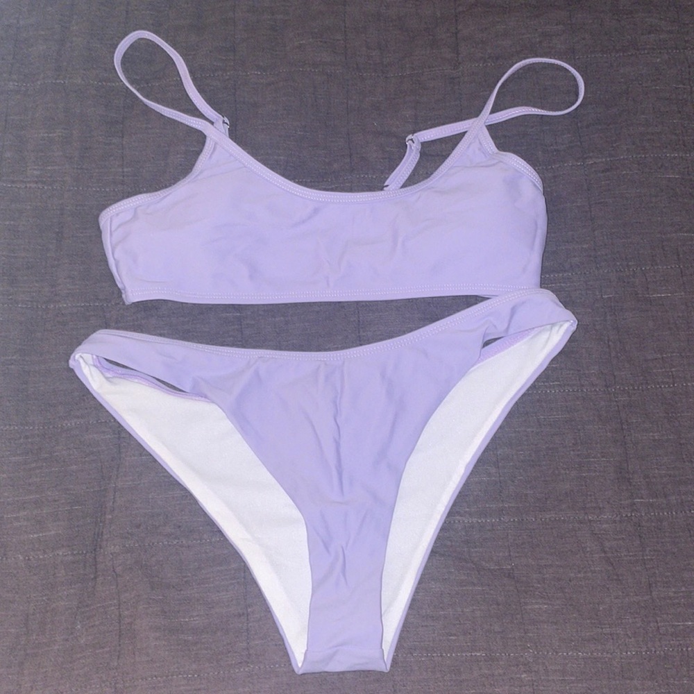 Purple bikini set